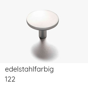 Griffvariante: Griff edelstahlfarbig - Knopf