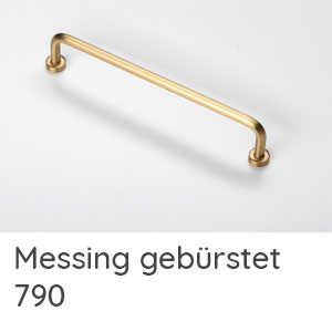Griffvariante: Griff Messing gebürstet