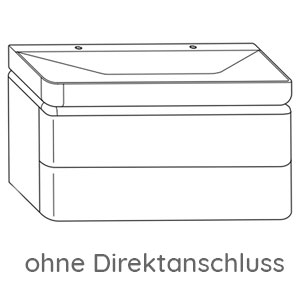 Ausführung Waschtisch mit Unterschrank: 120 cm, Mineralguss-Waschtisch, ohne Direktanschluss
