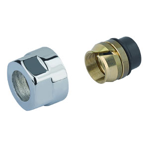 Montagezubehör: Klemmset für 15 mm CU-Rohr