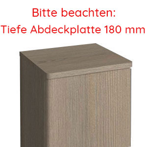Abdeckplatte: Abdeckplatte 602 mm - Stärke 28 mm