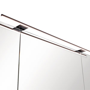Aufsatzleuchte: LED, Schwarz, 7 Watt, 2700 - 6500K, Breite: 70 cm