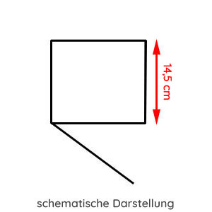 Tiefe: 14,5 cm
