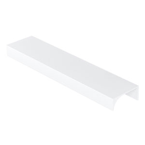 Griffvariante: 18 cm, Griffleiste Weiß Matt (1 Griff)