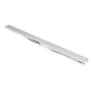 Griffvariante: 55 cm, Chrom Glanz, Griffleiste (2 Griffe)