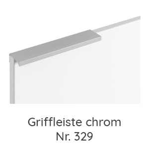 Griffvariante: Griffleiste chrom - Nr. 329